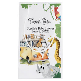 Vild Hjul Safari Animal Camper Van Baby Shower