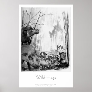 Vild Hogs Poster