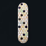 Vild Honeycomb Abstrakt Hexagon Mönster Mini Skateboard Bräda 18,5 Cm<br><div class="desc">En unik abstrakt i vild,  sexhörning i mönster,  skateboard för flickor. Var drottningen på bordningsplatsen med ett unikt stil.</div>