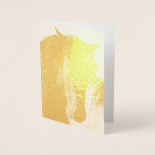 VILD HORS AV UTAH STALLION ONAQUI REAL Foil Card Folierat Kort