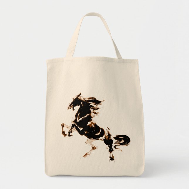 Vild Horse Bag Tygkasse (Framsidan)