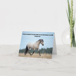 Vild Horse Christian Tack-kort Tack Kort