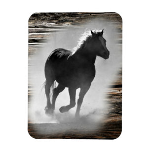 Vild Horse Galloping Magnet
