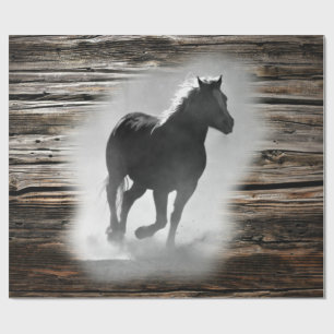 Vild Horse Galloping Presentpapper