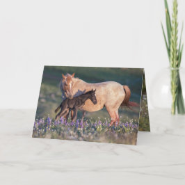 Vild Horse Greeting Card - Electra & Pandora Kort