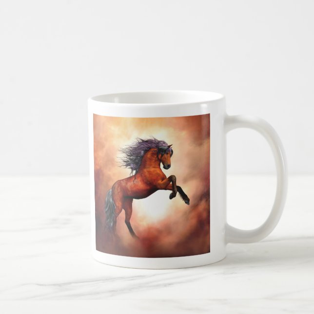 Vild Horse Kaffemugg (Höger)