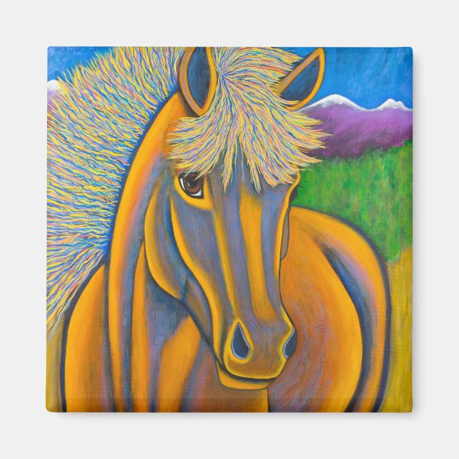 Vild Horse Magnet (Framsidan)