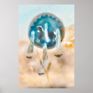 VILD HORSE NATION "COMANCHE STRONG" POSTER