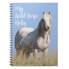 Vild Horse Notes Anteckningsbok