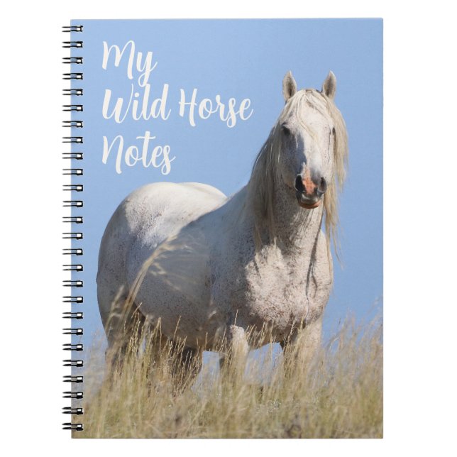 Vild Horse Notes Anteckningsbok (Framsidan)