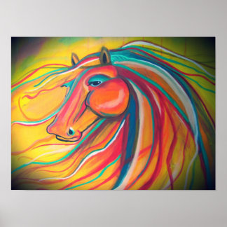 Vild Horse Poster