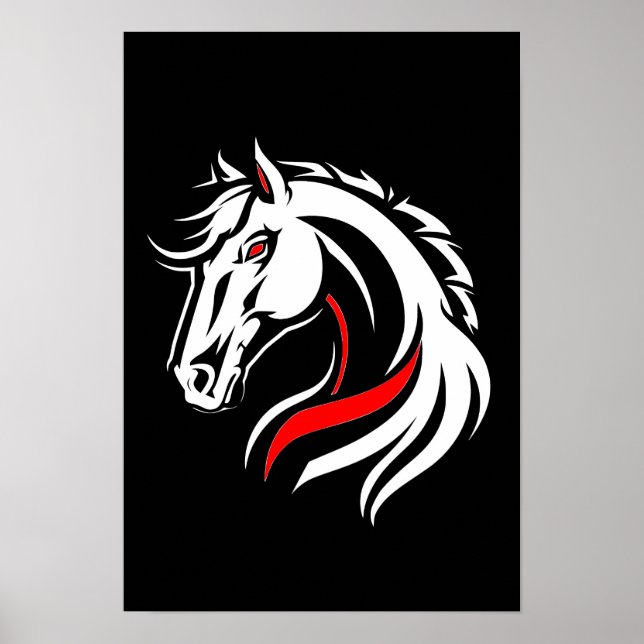 Vild Horse Poster (Framsidan)