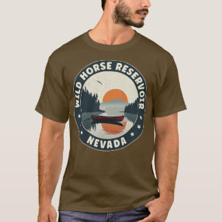Vild Horse Reservoir Nevada Sunset T Shirt