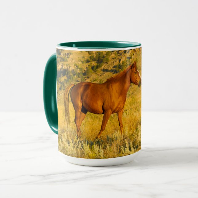 Vild Horse Sanctuary. Mugg (Framsida vänster)
