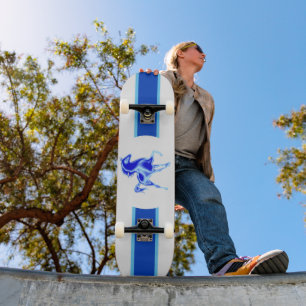 Vild Horse Skateboard - Blue