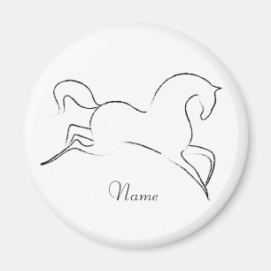 Vild Horse Thunder_Cove Magnet