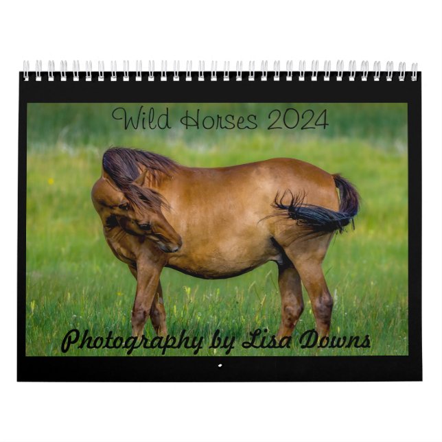 Vild Horses 2024 Kalender (Omslag)