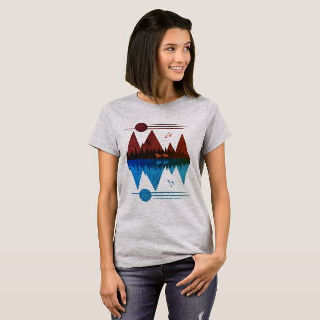 Vild Horses #5 Tee Shirt (Hel framsida)