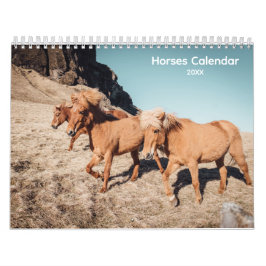 Vild Horses Calendar Kalender
