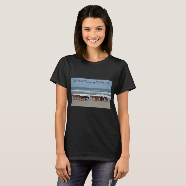 Vild Horses Corolla NC T Shirt (Hel framsida)