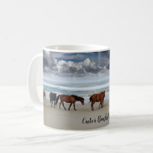 Vild Horses Corolla Outer Banker NC Kaffemugg