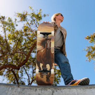 Vild Horses Desert Mini Skateboard Bräda 18,5 Cm
