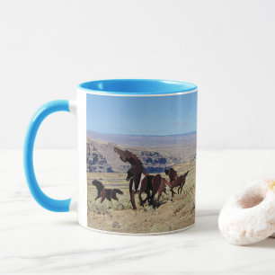 Vild Horses Monument Mugg