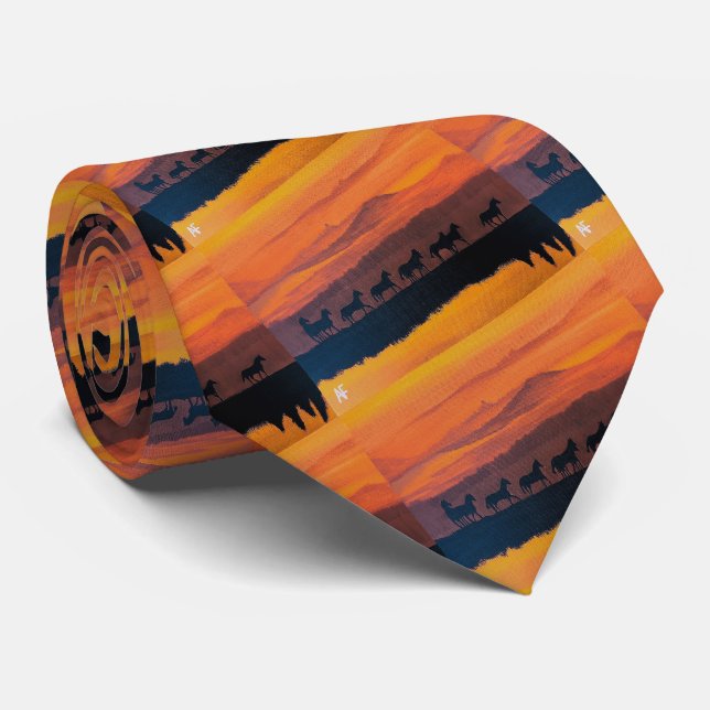 Vild Horses of Montana Painting av Alfred Fox Slips (Rullad)