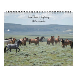 Vild Horses of Wyoming Kalender