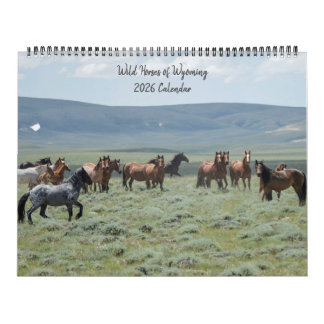 Vild Horses of Wyoming Kalender