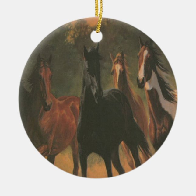 Vild Horses Ornament (Framsidan)