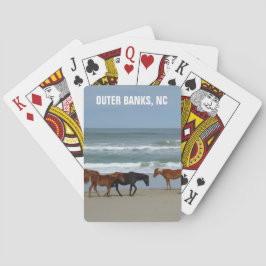 Vild Horses Outer Banker OBX North Carolina Casinokort