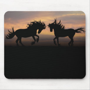Vild Horses Silhouette Musmatta