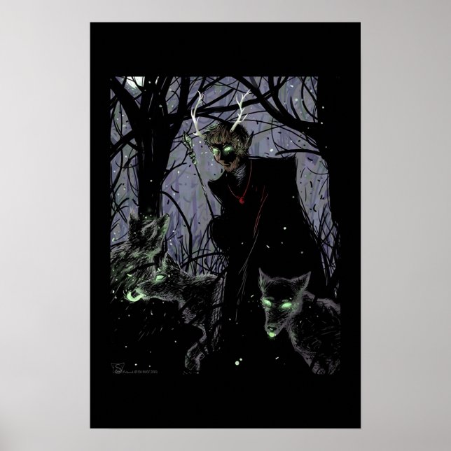 Vild Hunt Poster (Framsidan)