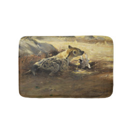 Vild hyena (av Wilhem Kuhnert) Badrumsmatta