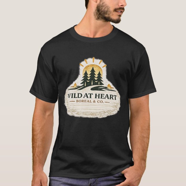 Vild i hjärta t shirt (Framsida)