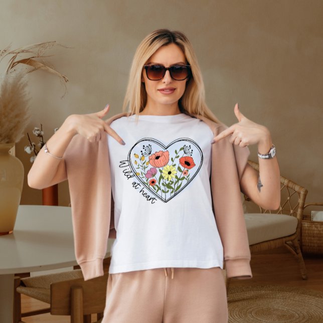 Vild i hjärtat t shirt (Skapare uppladdad)