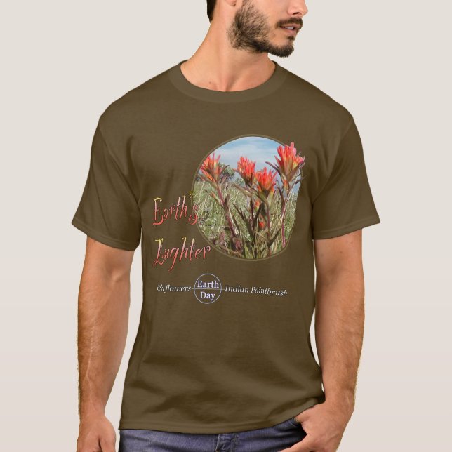 Vild Indian Paintbrush T-shirt (Framsida)