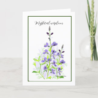 Vild Indigo-kort Tack Kort