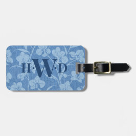 Vild Indigo Orchid Bagagebricka