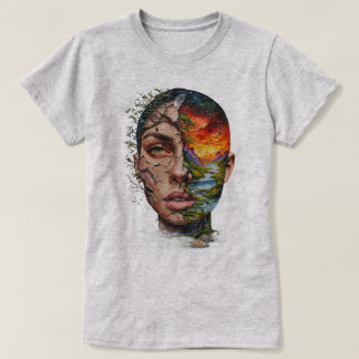 “Vild inom sig – Där hennes själ möter bergen” T Shirt