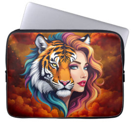Vild inom sig – Tigerandens gudinna. Laptop Fodral