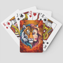 Vild inom – Tigerandegudinna. Casinokort