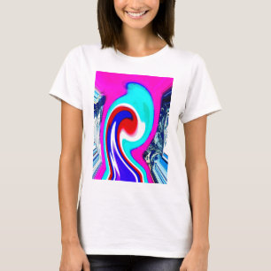 Vild inslag tee shirt
