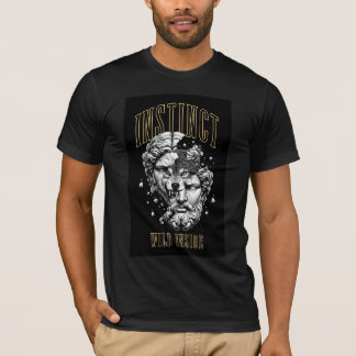 Vild instinkt Vargstaty Aestetisk Gatubutik T Shirt