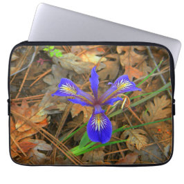 Vild iris blommar..... laptop fodral