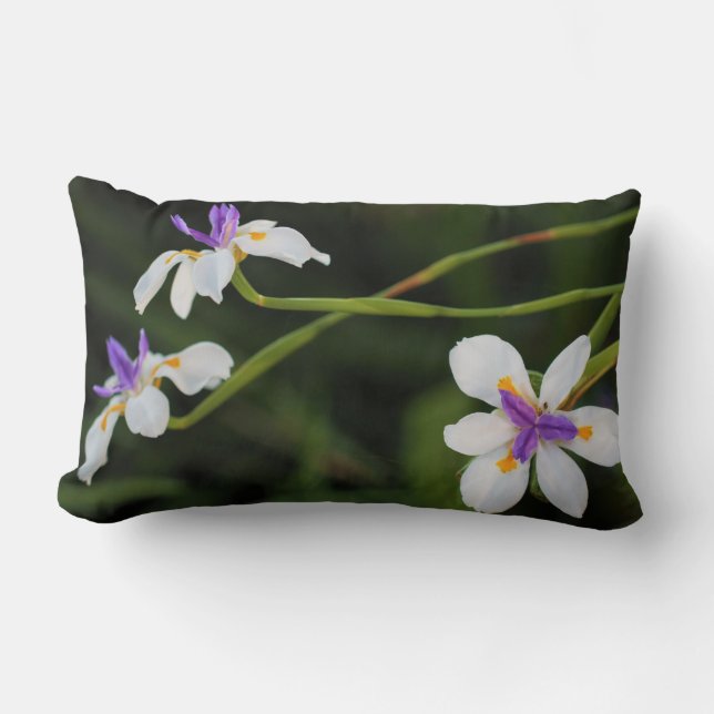 Vild Iris Dekorativ kudde / Cushion (Framsida)