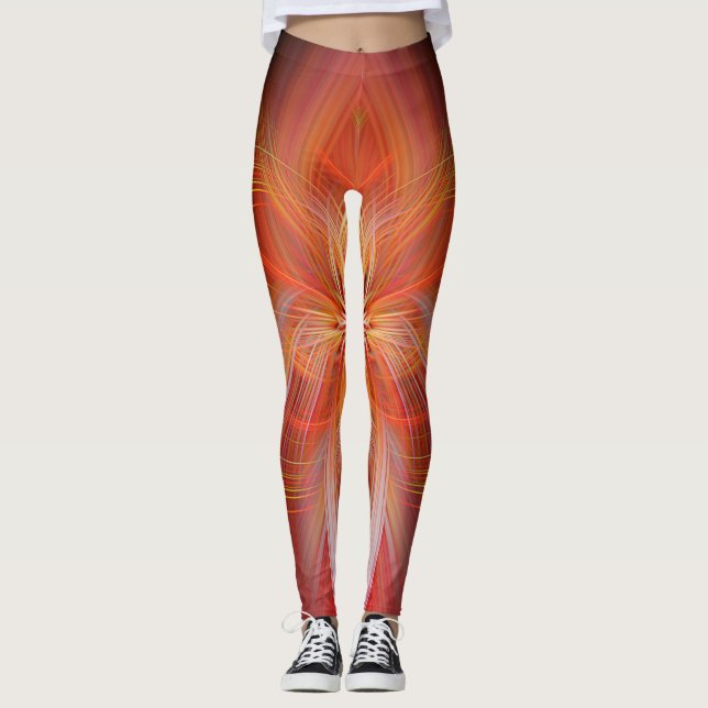 Vild Iris Leggings (Framsida)