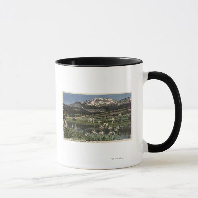 Vild Iris som växer nära Mt. Mammoth Mugg (Höger)
