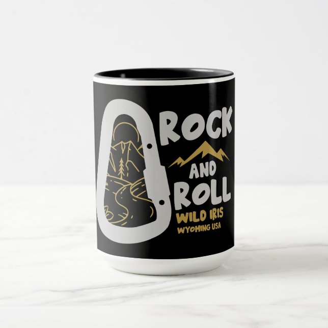 Vild Iris Wyoming Alpinism USA Mugg (Center)